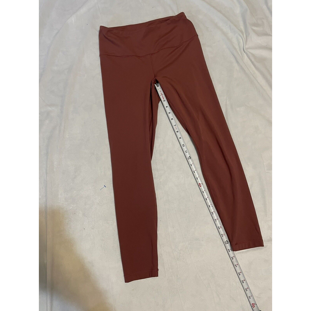 Women’s YOGALICIOUS Lux Reddish Mauve Compression Athletic Leggings, Large